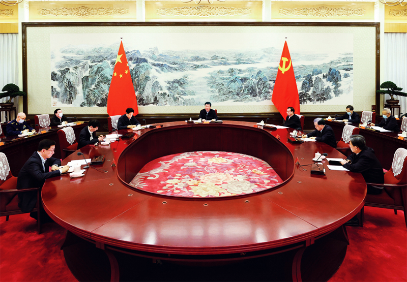 中共中央政治局召開民主生活會